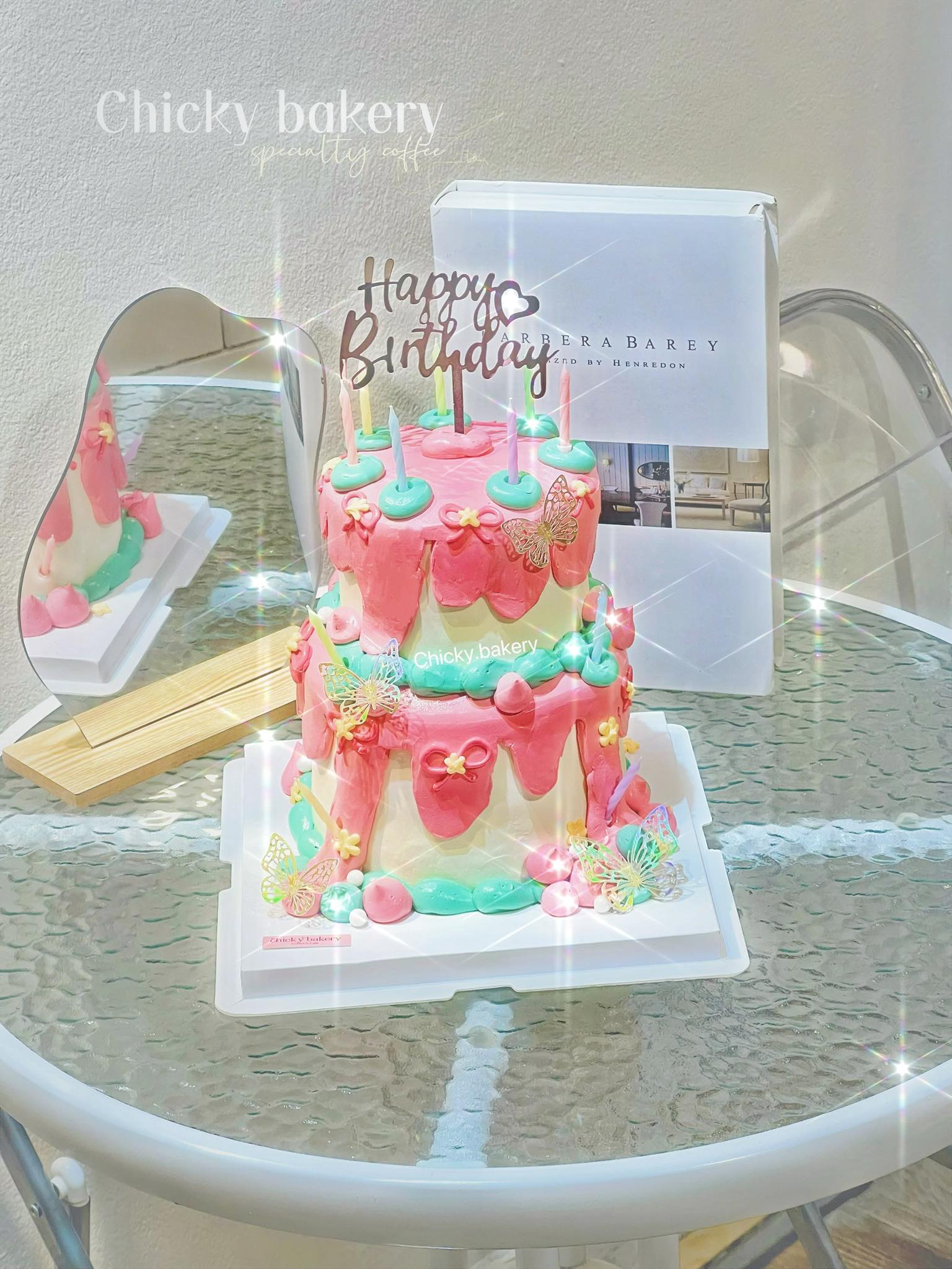 เค้กสั่งทำโคราช ดีไซน์พิเศษ ชิคกี้เบเกอรี่