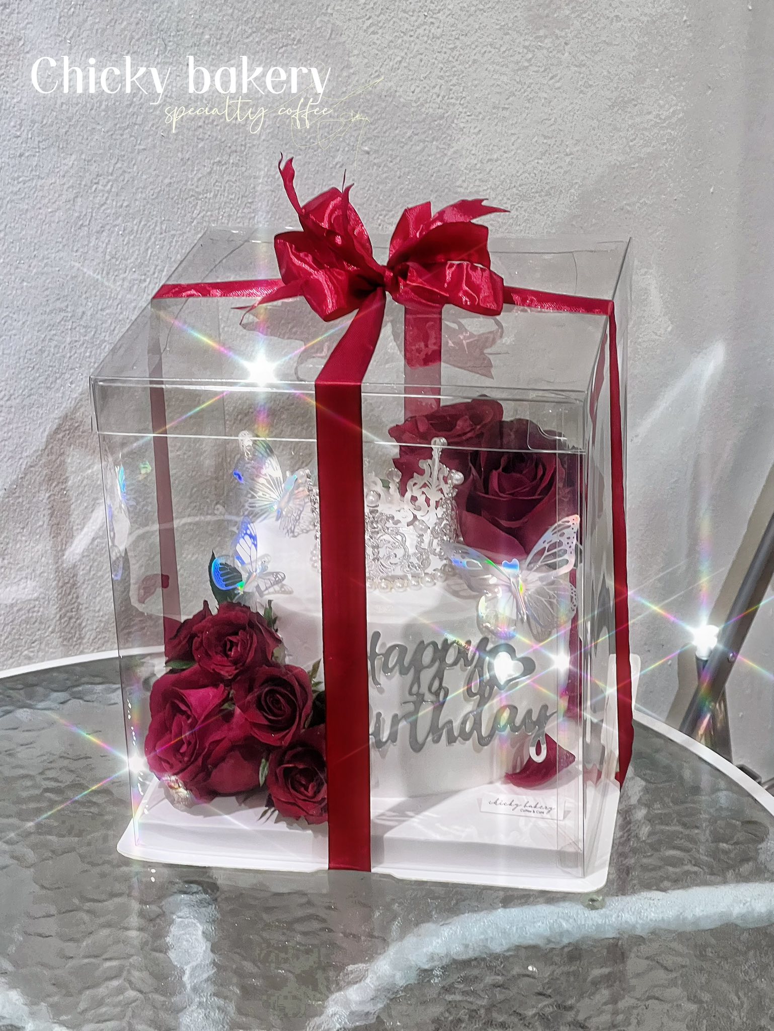 เค้กวันเกิดนครราชสีมา แต่งหน้าสวยงาม Chicky Bakery