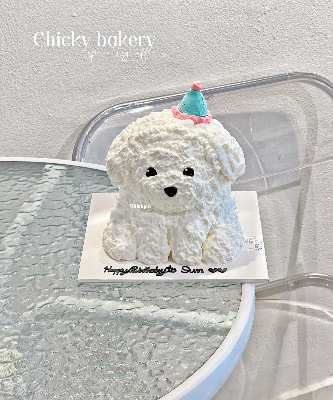 เค้กวันเกิดโคราช ช็อกโกแลต Chicky Bakery X café